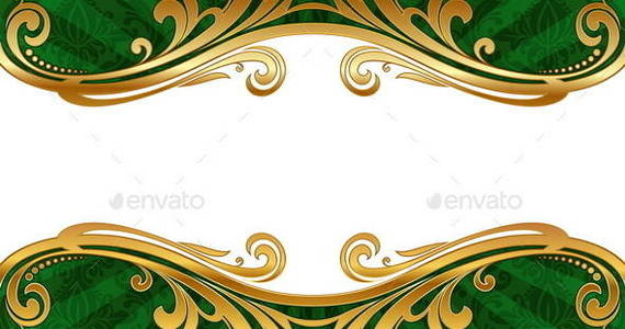 Box luxury 20ornate 20illustration 20with 20golden 20frame 20590