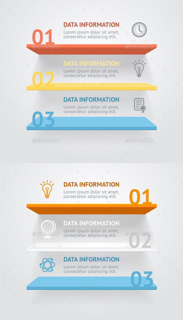 Infographic shelves590