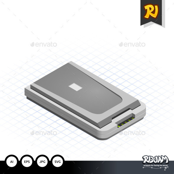 Isometric scanner preview