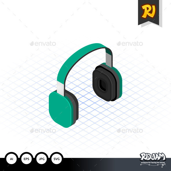 Isometric headset preview