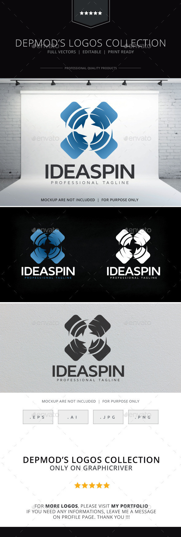 Idea spin logo