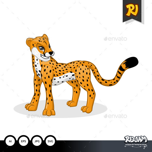 Cheetah cartoon preview