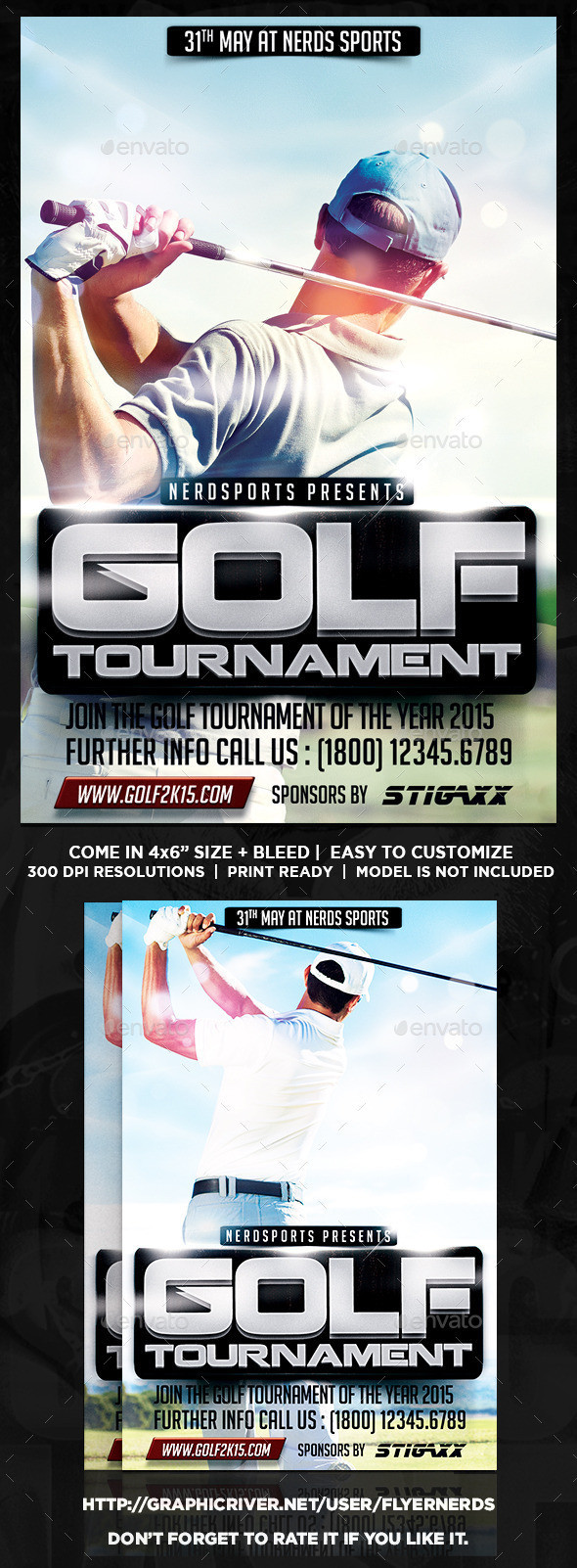 Golf 20tournament 20sports 20flyer 20preview