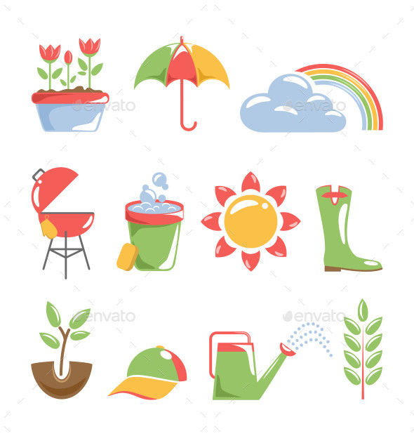 Spring 0001 icons isolated am ipr