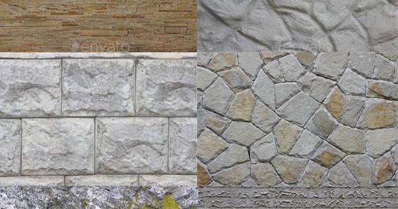 Box 10 stone wall textures preview