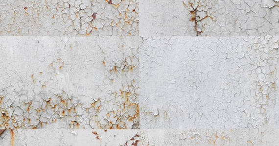 Box 10 cracked rusty metal textures preview