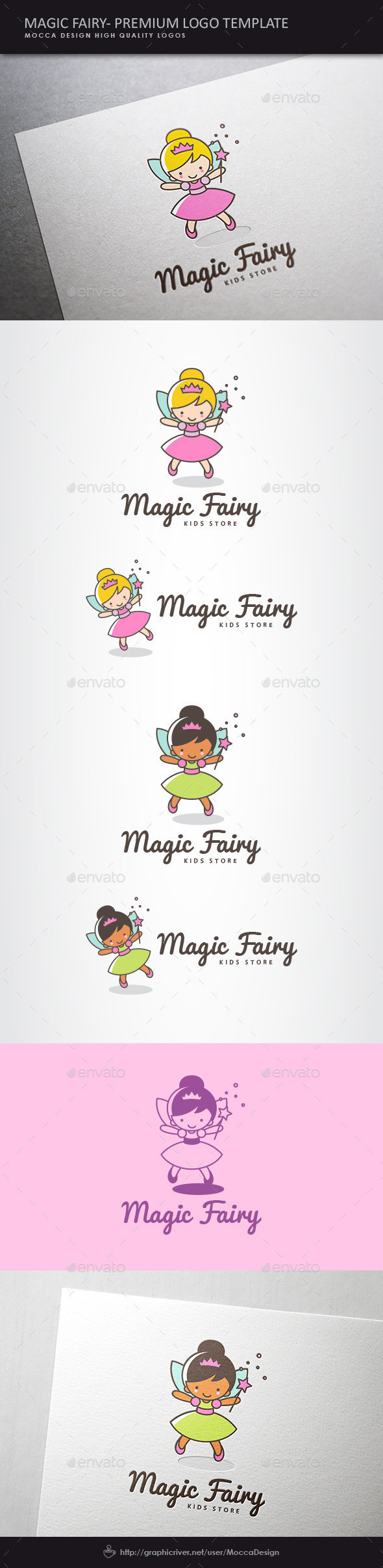 Preview magic fairy graphicriver mocca design