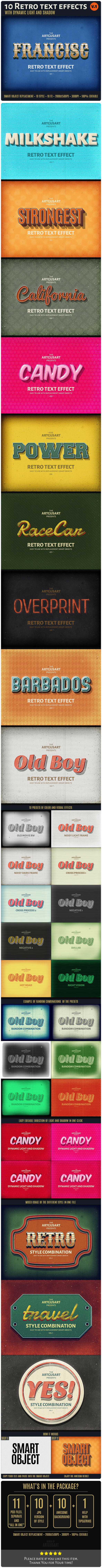 10retro text effect v1 preview