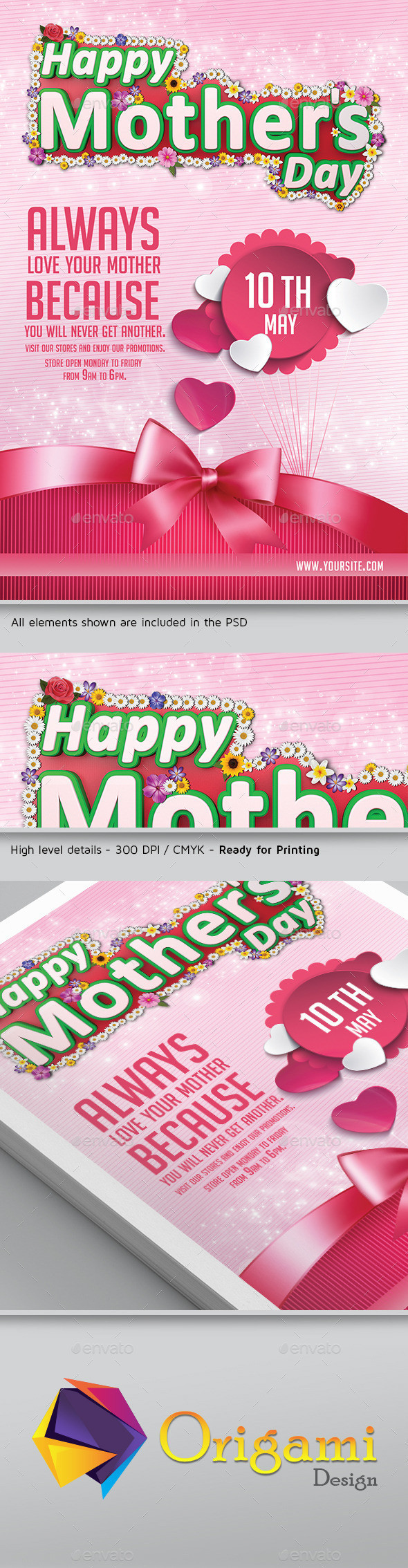 Happy 20mothers 20day 20flyer 20template preview