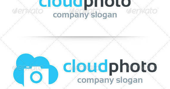 Box cloud photo logo
