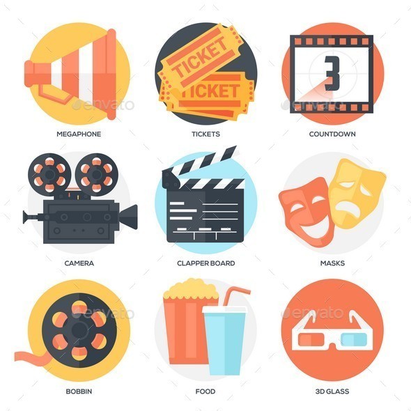 Cinema icons preview