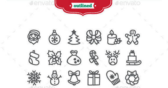 Box preview christmas icons