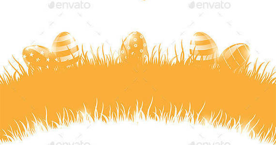 Box orange 20background 20with 20easter 20eggs 201