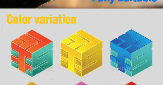 Box 3d technology service logo preview