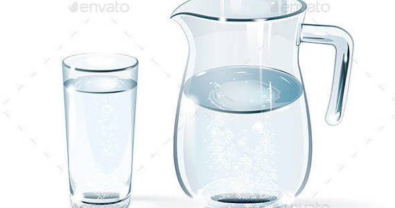 Box glass 20of 20water 20and 20glass 20jug