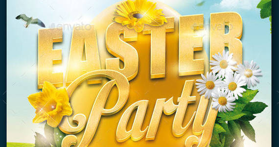 Box preview easter flyer