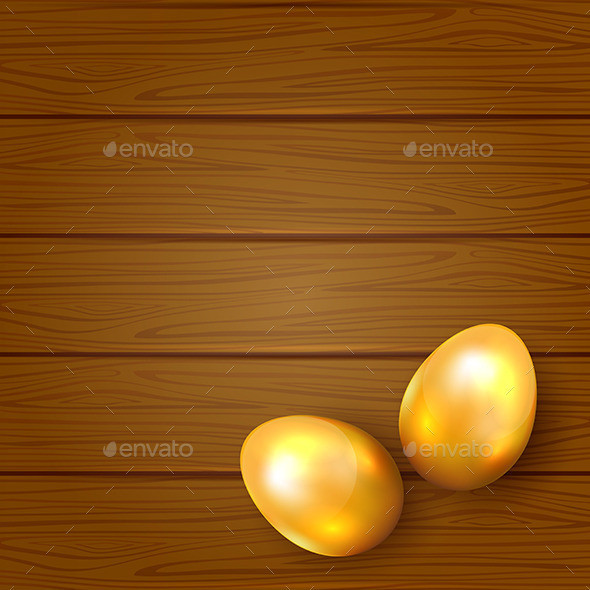 Two 20golden 20easter 20eggs 201