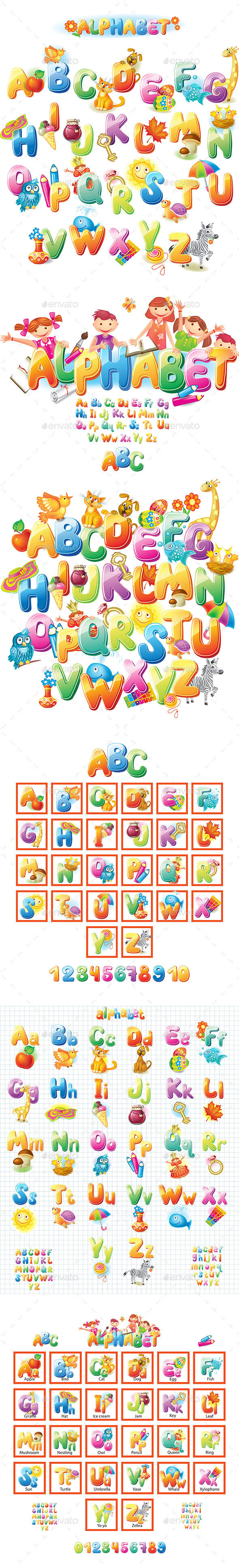 Alphabet 20for 20kids 20with 20pictures preview