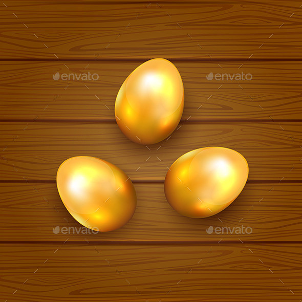 Golden 20easter 20eggs 20on 20wooden 20background 201