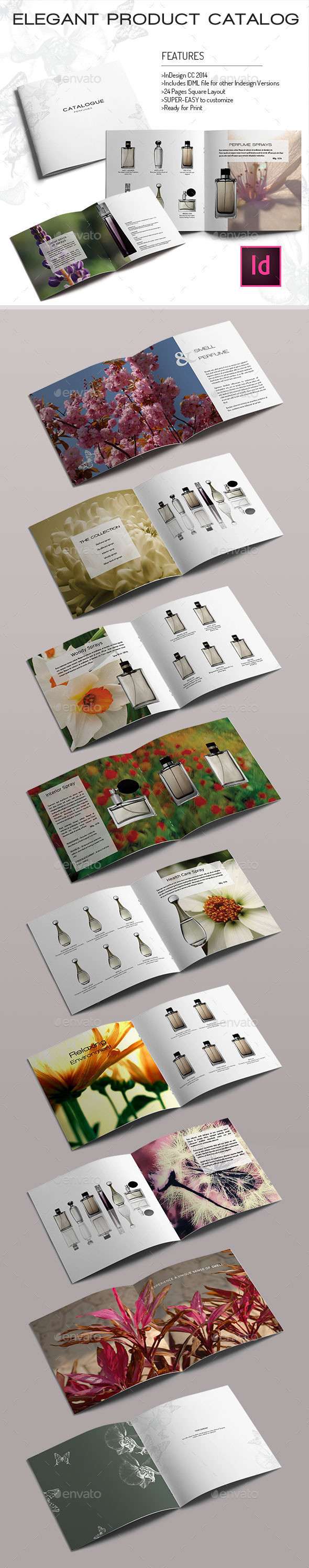Clean 20elegant 20product 20catalog 20indesign 20template 20preview