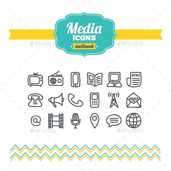 Preview media icons
