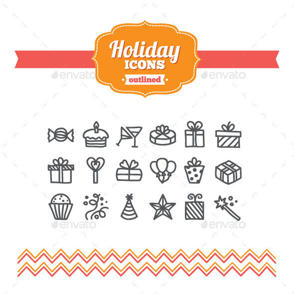 Preview holiday icons