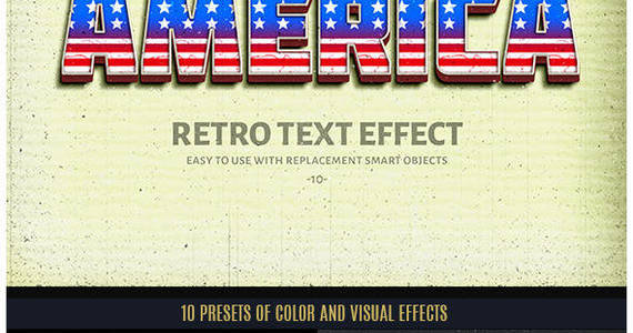 Box 10retro text effect v2 preview