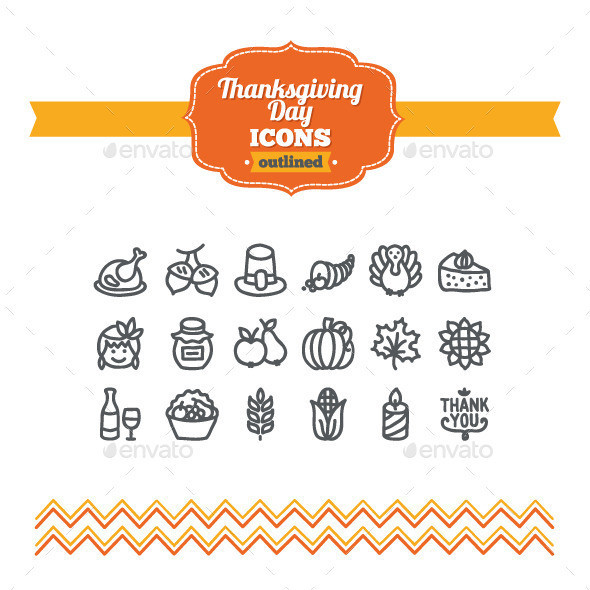 Preview thanksgiving day icons