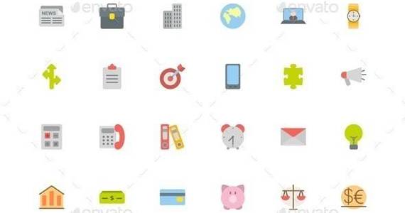 Box vector 20flat 20business 20icons
