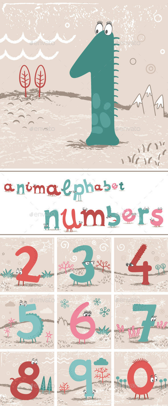 Animalphabet numbers 590