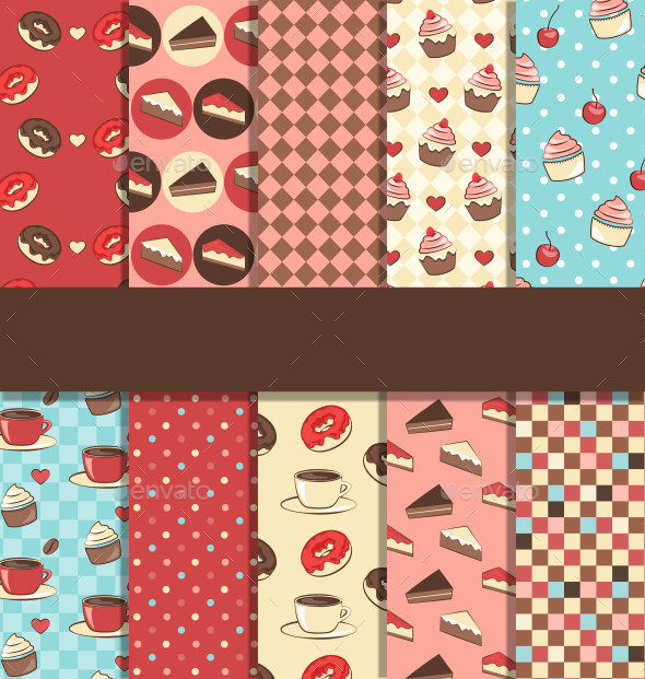 Backgrounds seamless 020 ten sweet patterns am ipr