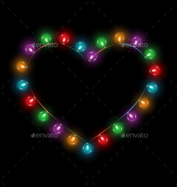 Hearts 045 lights frame am ipr