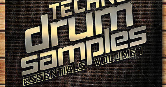 Box techno drum samples cd cover preview