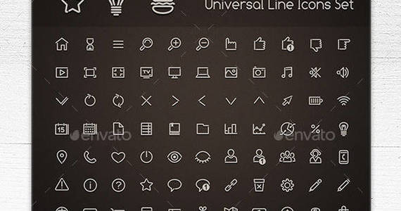 Box universal icons pack 590 01