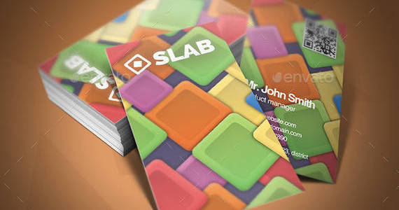 Box slab business card preview