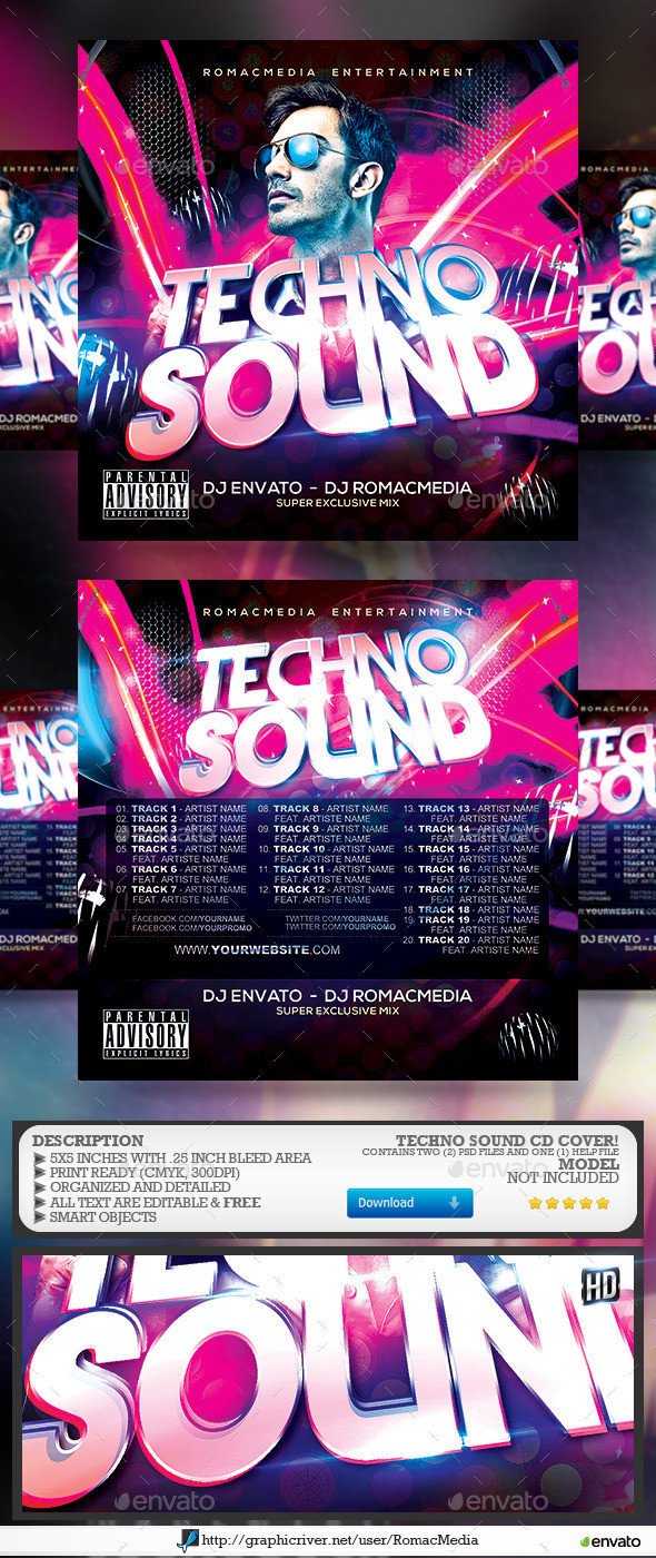 Techno 20sound 20cd 20cover 20preview 20image