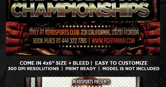 Box the 20cage 20fight 20championships 20flyer 20preview