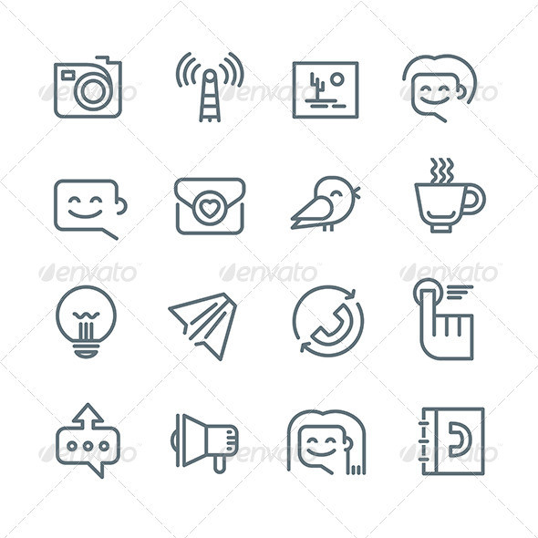 198 communication networking icons590