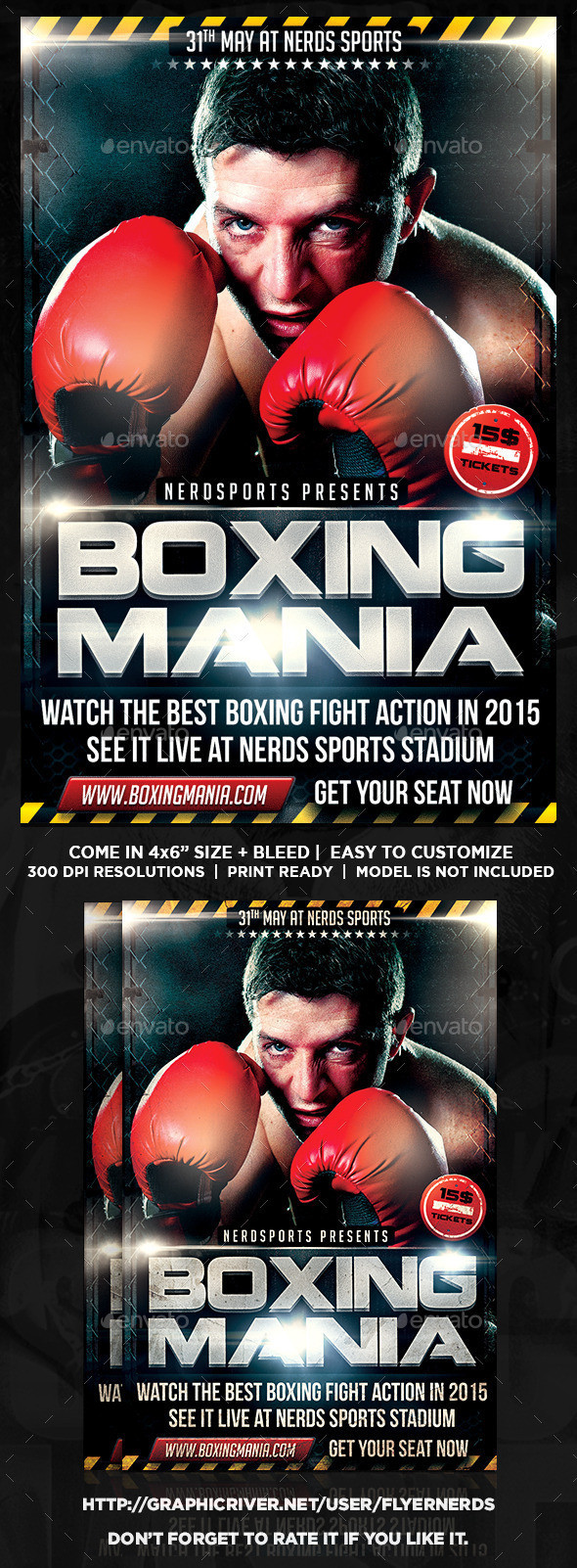Boxing 20mania 20sports 20flyer 20preview