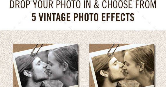 Box vintage 20photo 20save 20the 20date 20postcard 20template preview