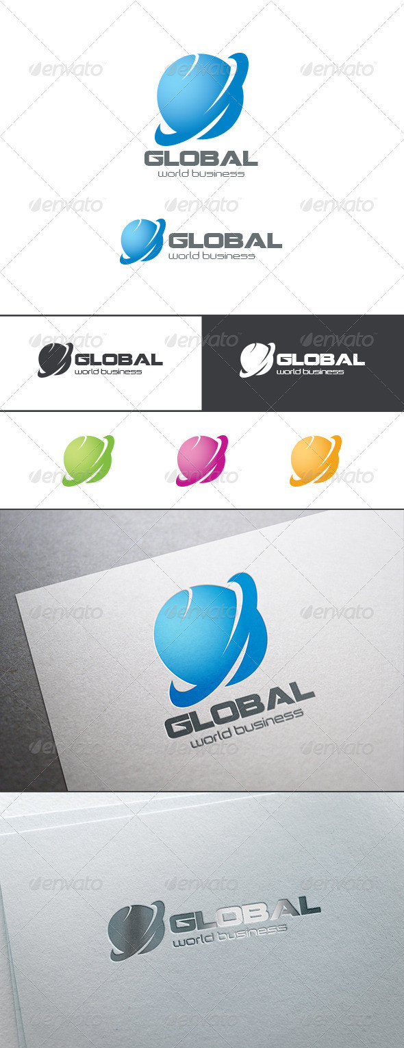 Global business image preview