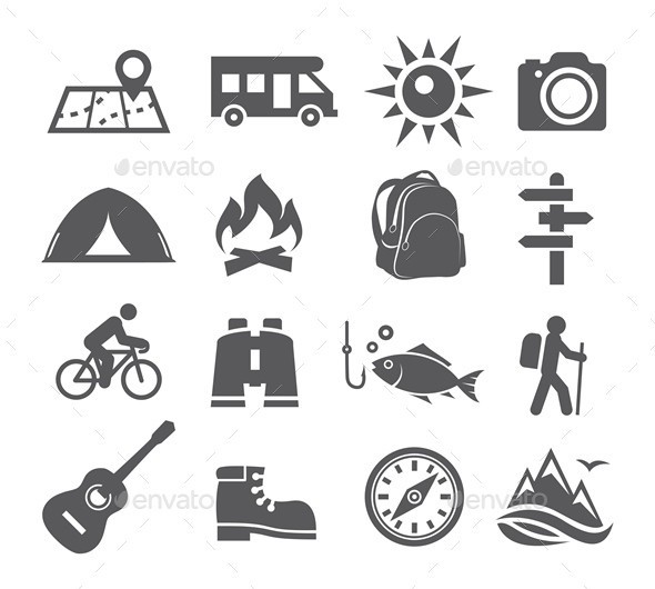 Camping 20icons 20 pv