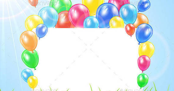 Box balloons 20and 20banner 20on 20a 20grass1
