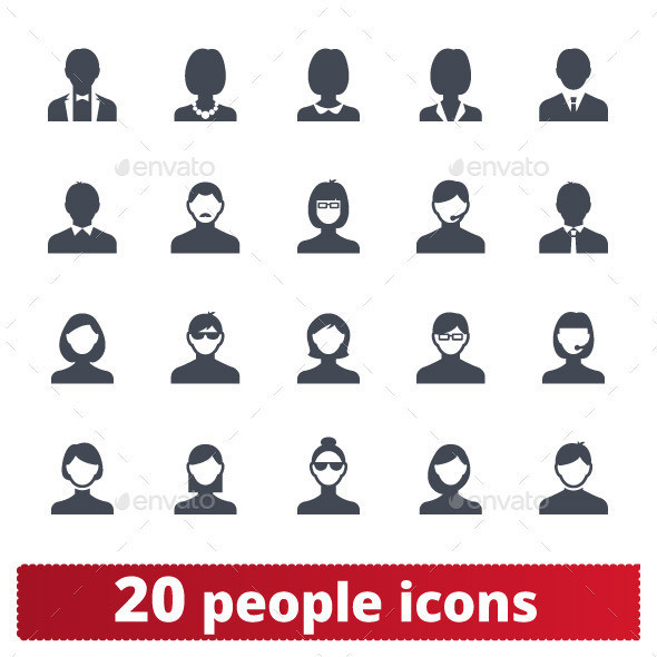 20 people icons 590