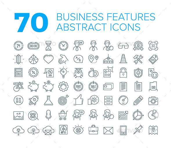 290 universal business icons590