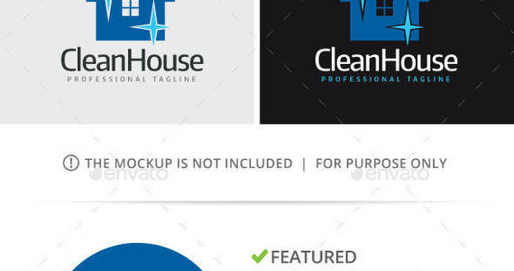 Box clean house logo