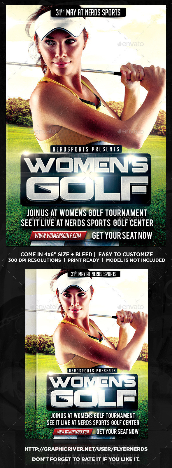 Womens 20golf 20tournament 20sports 20flyer 20preview