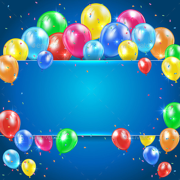 Balloons 20on 20blue 20background 20with 20banner1