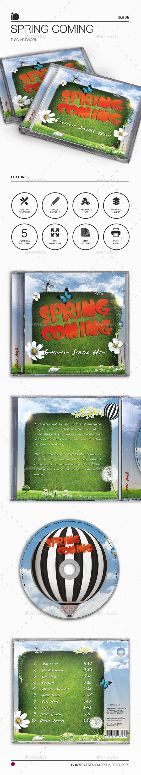 Disc artwork spring coming preview