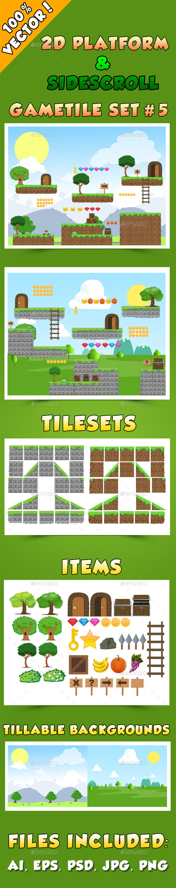 2d game tileset 05 preview